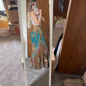 SOLD Free People flowy boho skirt